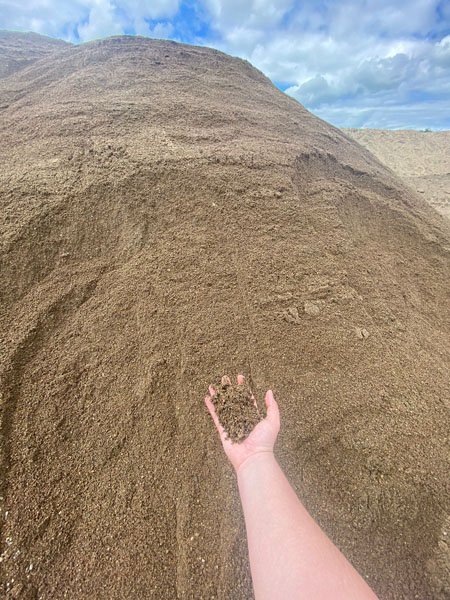 Песок обогащённый